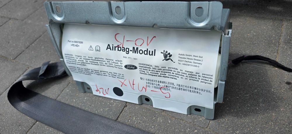 Deska kokpit airbag pasy Ford S-MAX MK1 Lift 10-15