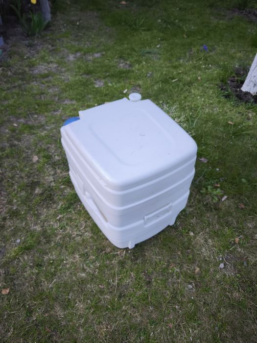 Toaleta turystyczna Rocktrail 20 l zbiornik +15 l spłuczka