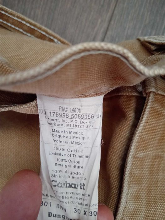 Робочі штани carhartt double knee