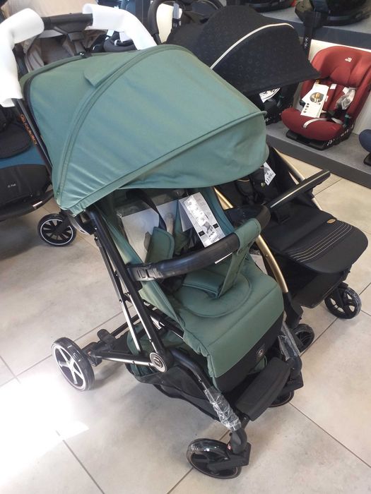 Nowy LEKKI Wózek spacerowy COLETTO MAYA Automatic GREEN HIT