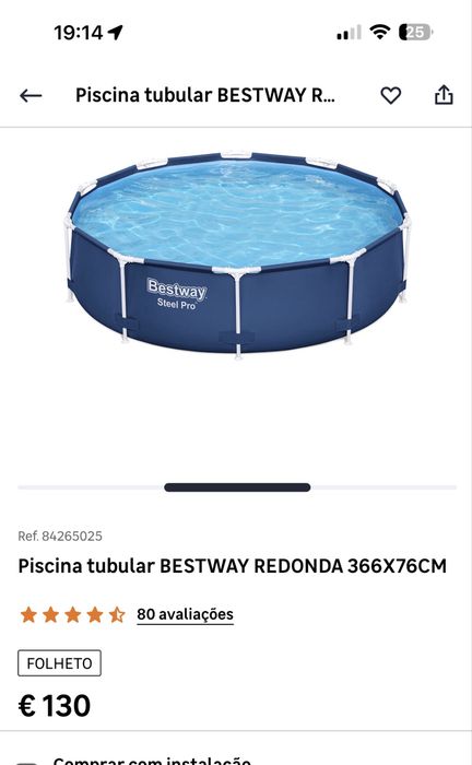 Piscina com varios extras nova