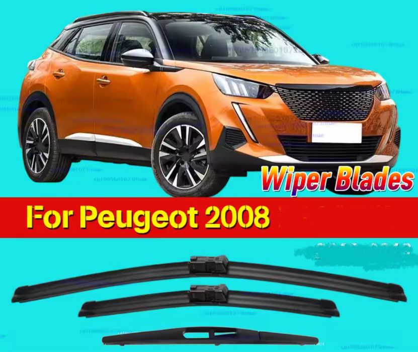 Escovas limpa para brisas - peugeot 2008