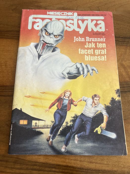 Miesięcznik Fantastyka wrzesień 1989