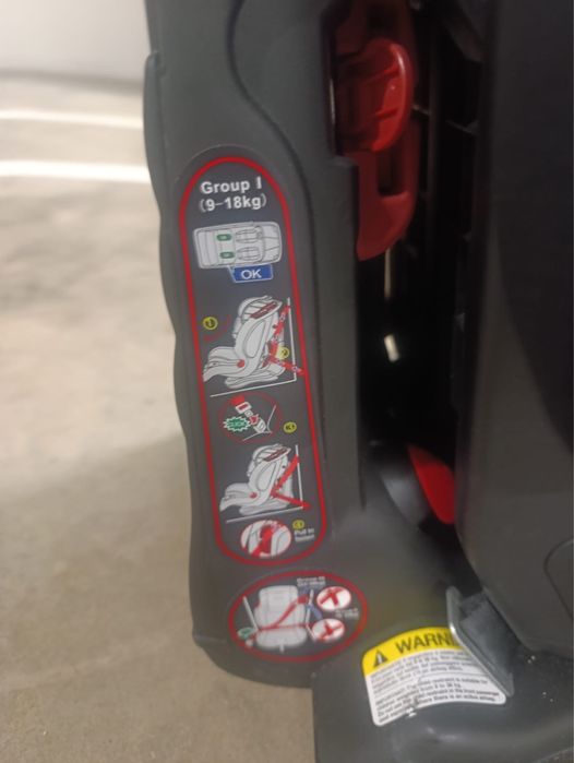 Pack 2 cadeiras Auto Be Cool Thunder (Gupo 123) Com Isofix.
