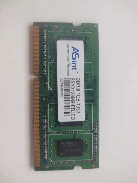 Pamięć do laptopa DDR3 2GB