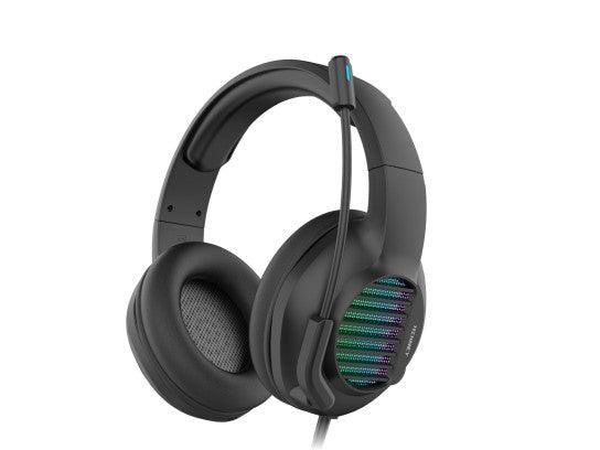 Auriculares Gaming Stereo C/iluminação RGB