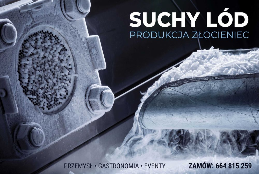 Suchy lód czyszczenie suchym lodem  CO2 Producent