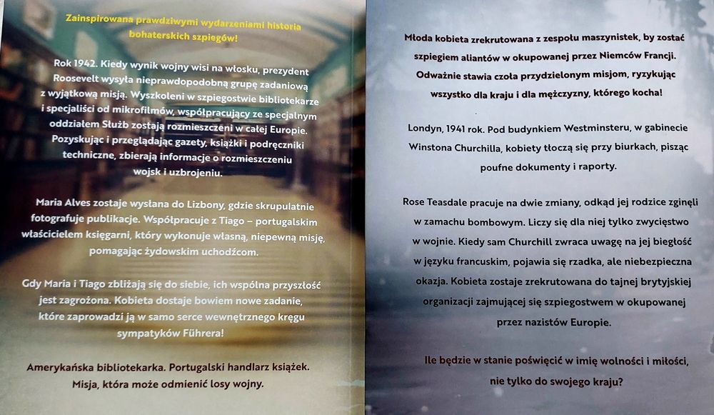 "Agentka", "Agentka Churchilla" Alan Hlad