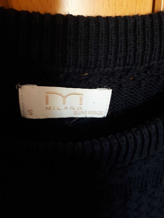 Camisola azul 100 % algodão Milano