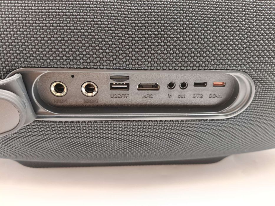 Głośnik Bluetooth YEAHBOX Sonic Boom Ultra czarny 320W 3-drożny Partybox