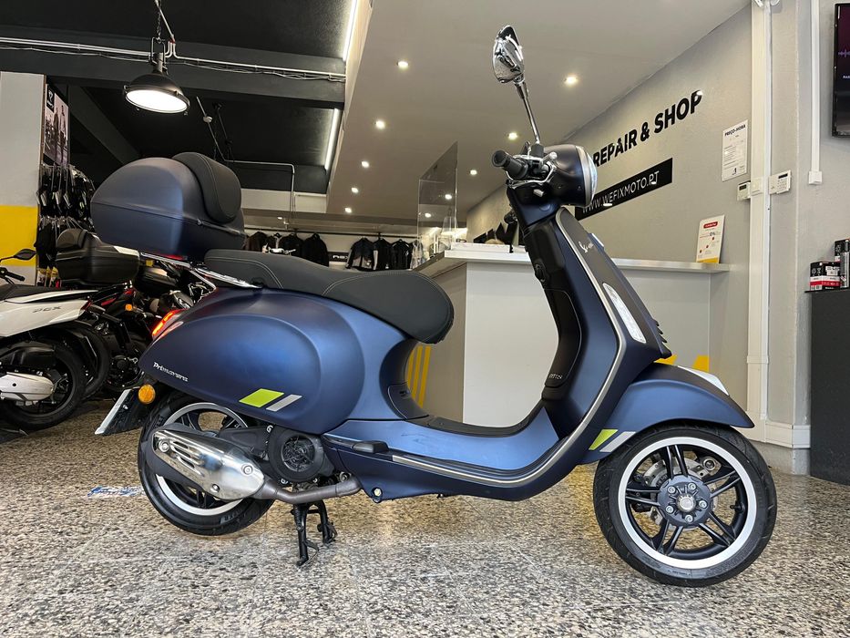 Vespa Primavera Tech 125 de 2024 Impecavel Top case