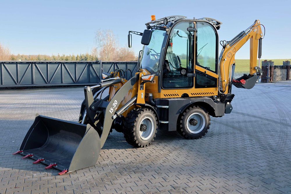 KOPARKO-ŁADOWARKA APS 15-20 | 4x4 | YANMAR | 2800 kg