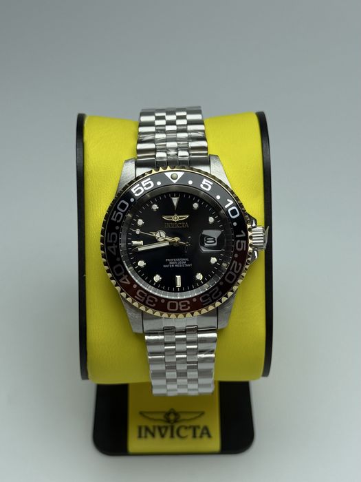 Invicta 34103, дайверський чоловічий годинник, інвікта дайвер, водонепроникний класичний годинник