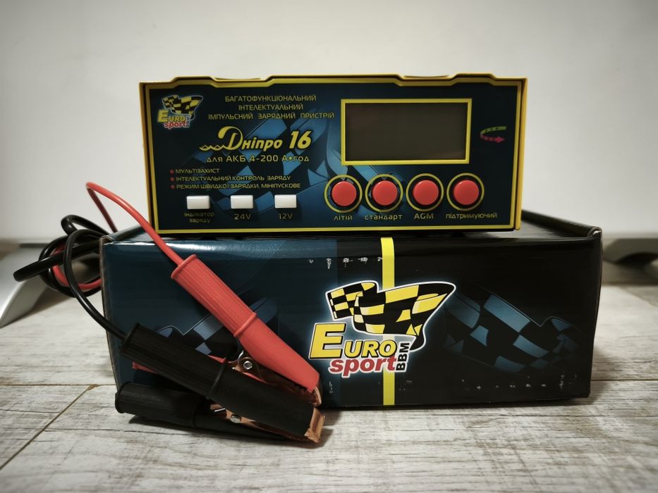 Зарядное устройство АКБ  мини- пусковое Днепр-16