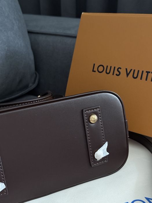 шкіряна сумка Louis Vuitton Alma Monogram Canvas, lv , луи витон