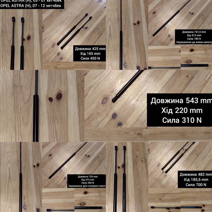 Упор Амортизатор Багажника Zafira,AstraH,Insignia,Vectra,Signum,AstraJ