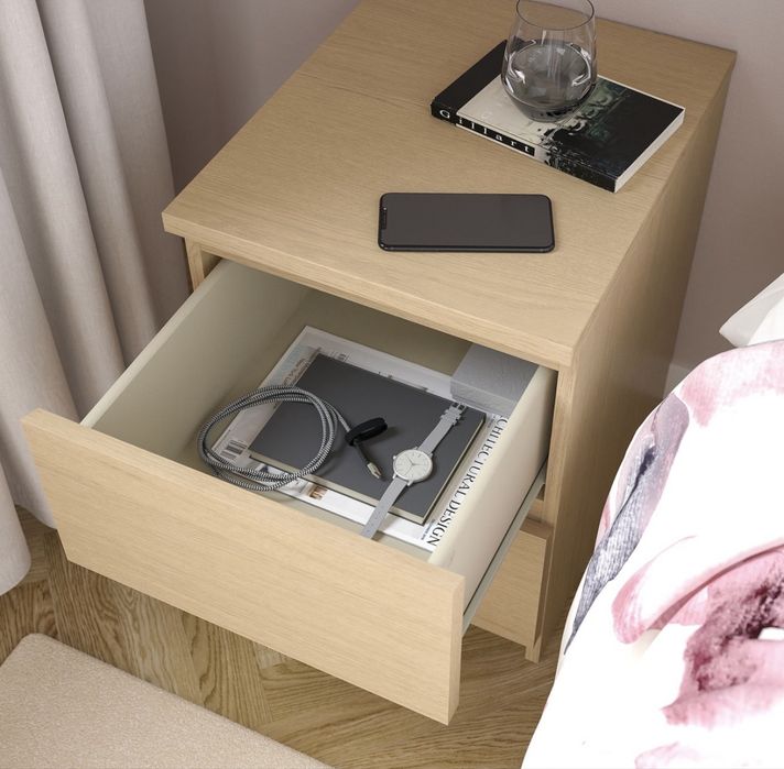 Mesa cabeceira malm 2 Und