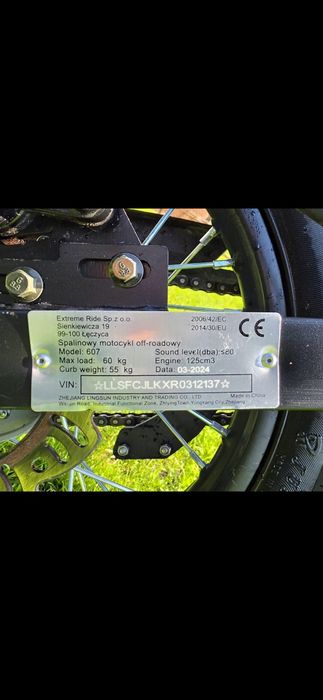 Cross XTR 607 125 cm³