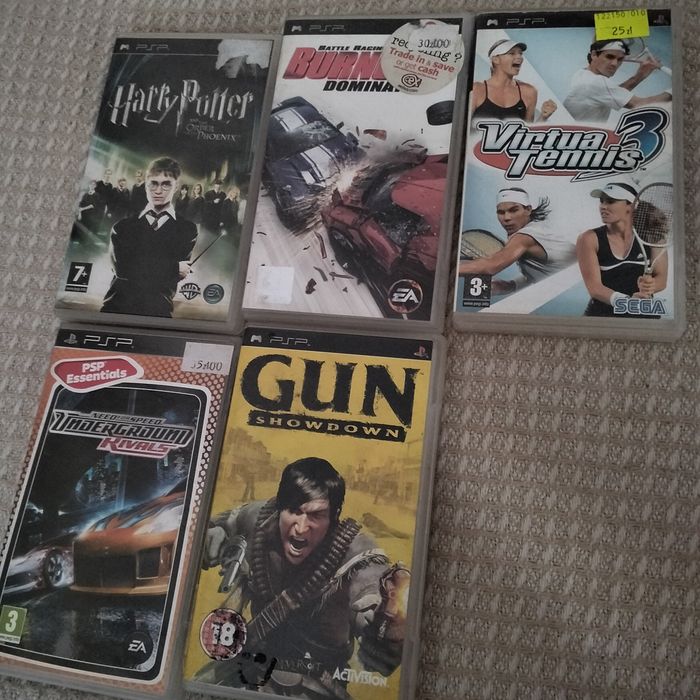 Gry PSP sprzedam
