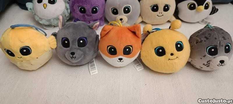 Mini bando do bosque e do mar 10 peluches