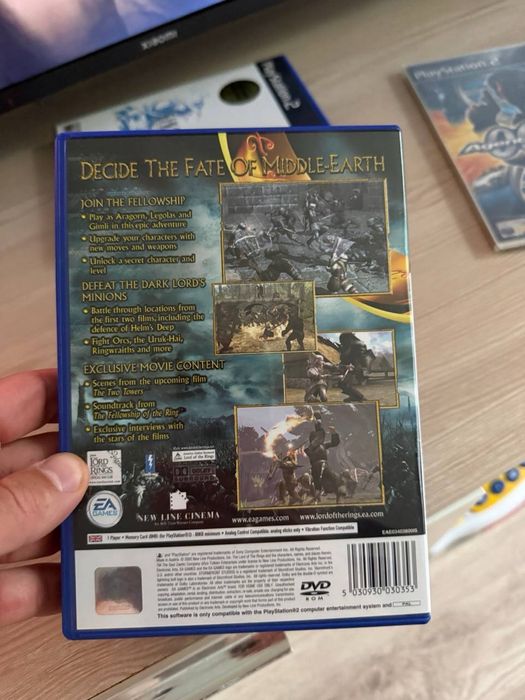 Гра до Playstation 2 lord of rings повний комплект
