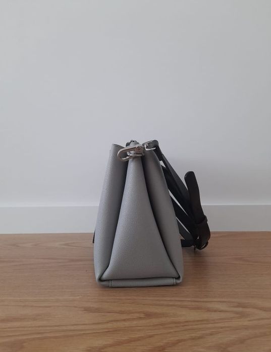 Mala Parfois Cinza e Rosa