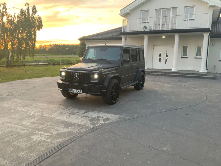 Auto do ślubu Mercedes g63 amg
