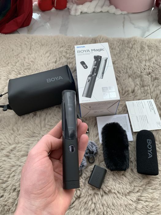 Нова Професійна бездротова мікрофонна система BOYA Magic-02