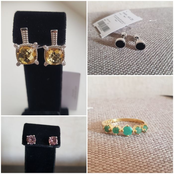 Сережки кольца подвесы комплекты
