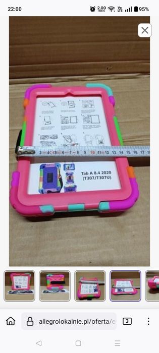 Etui Galaxy Tab a 8,4 2020 t307/t307u