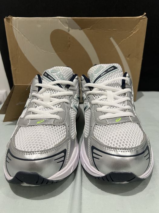 Asics Gel-1130 Brancas/Prateadas tam 41,5 novas