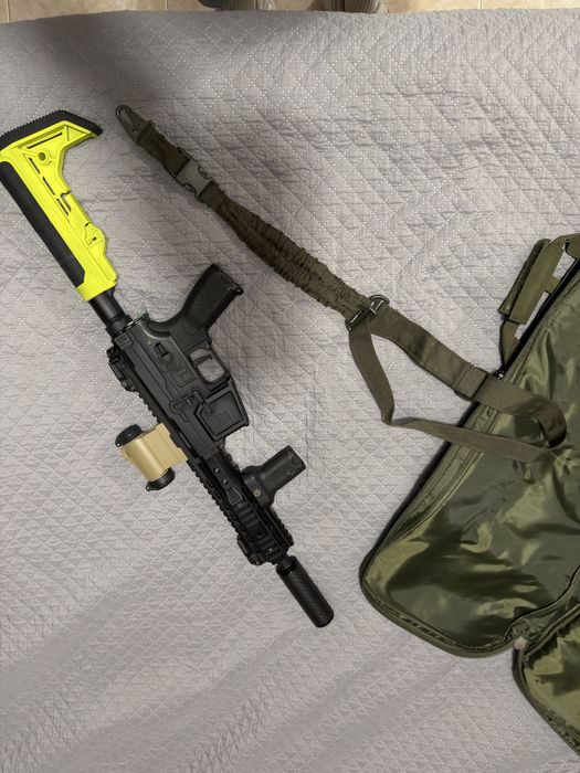 Réplica Airspoft + Equipamento: Specna Arms EDGE 2.0 + CZ P-09 + Equipamento Completo