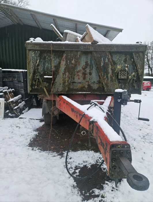 Przyczepa wywrotka meiller tandem 18 ton