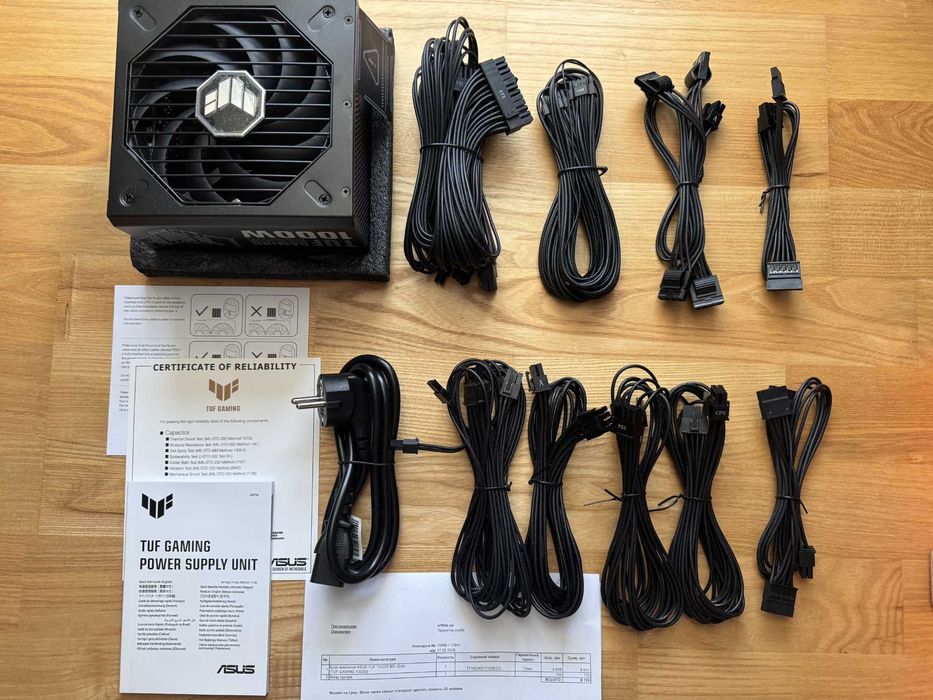 ASUS TUF-GAMING-1000G, новий на гарантії. Блок живлення для ПК.