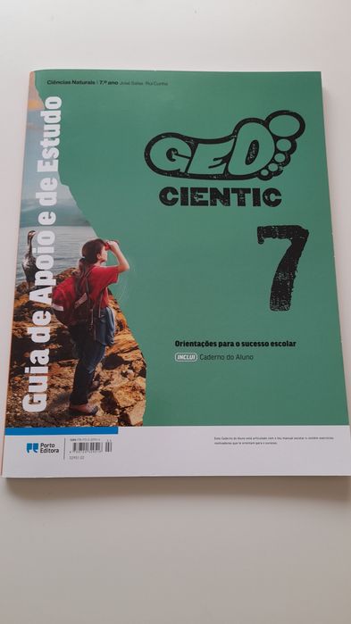 Manuais e caderno de atividades 7 ano ciências