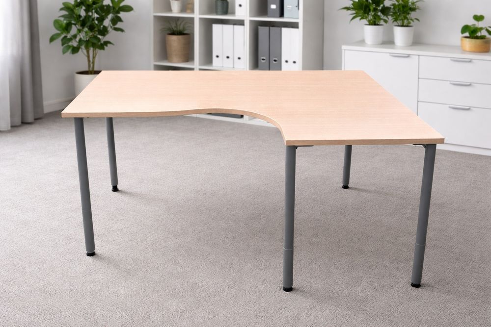 Stolik biurowy narożny stan bdb