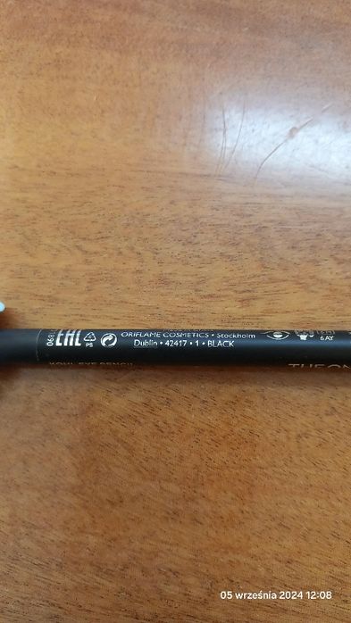 Kredka do oczu The One kohl eye pencil oriflame czarna 42417 nowa