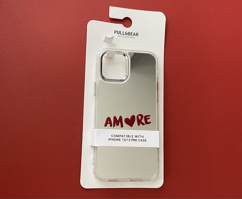 Чехол на айфон 12, iPhone 12, PULL&BEAR чохол дзеркальний