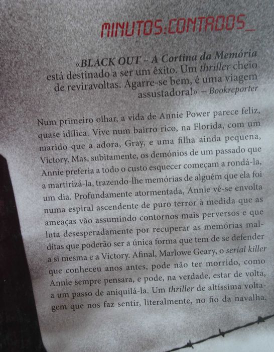Black Out - A Cortina da Memória de Lisa Unger