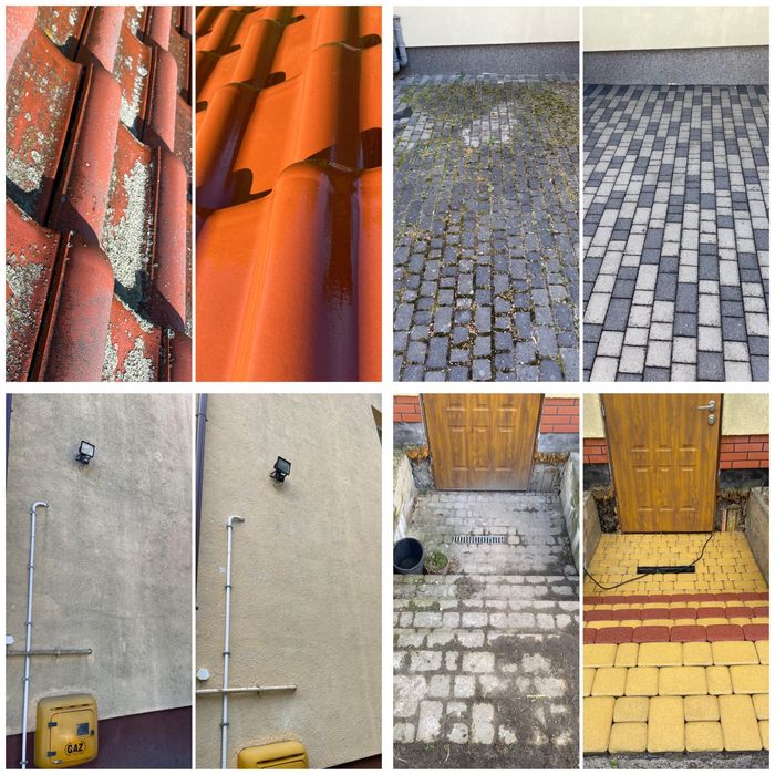 Mycie kostki brukowej, Elewacji, Dachu itp. LUBLIN