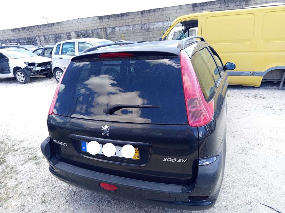 Para peças Peugeot 206 SW 1.4 HDI ano 2006