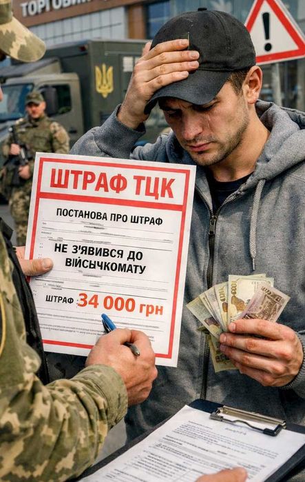 Оскарження штрафів ТЦК (неправомірних) та інші юридичні послуги