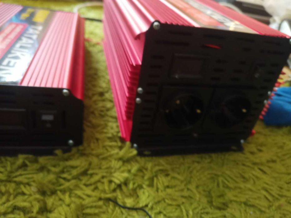 Інвертор TATALIKEN 6000 Ват Корея чиста сінусоїда червоний