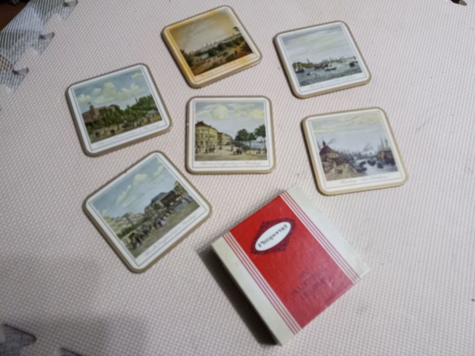 PIMPERNEL six tradion coasters