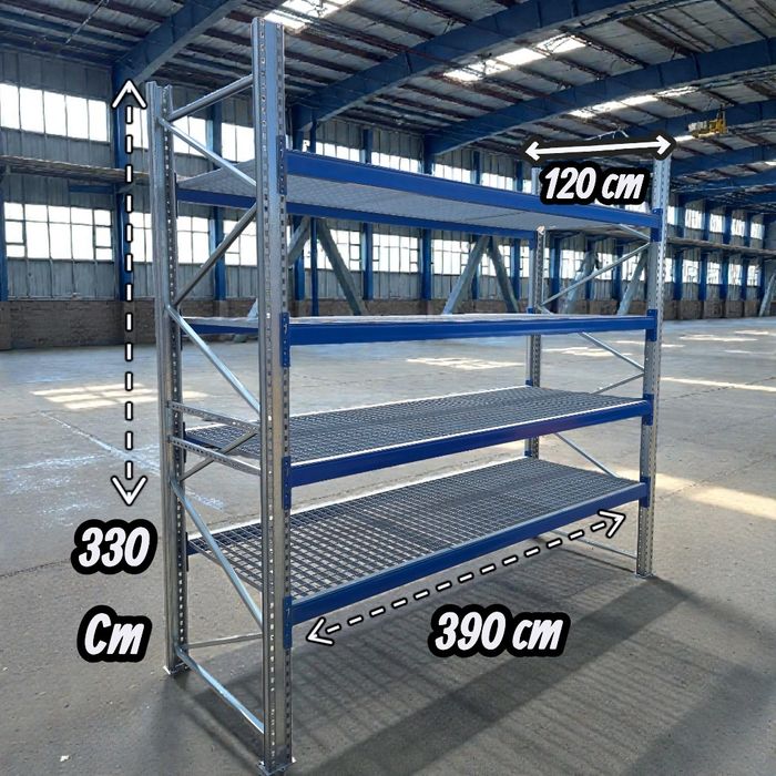 Regały magazynowe paletowe półkowe