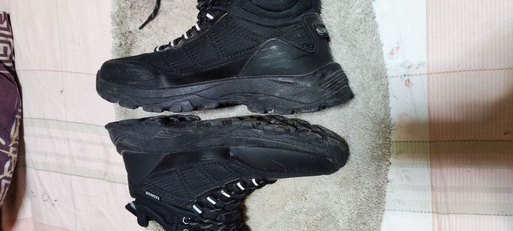 Мужские термо тактические водонепроницаемые  кросовки зимние