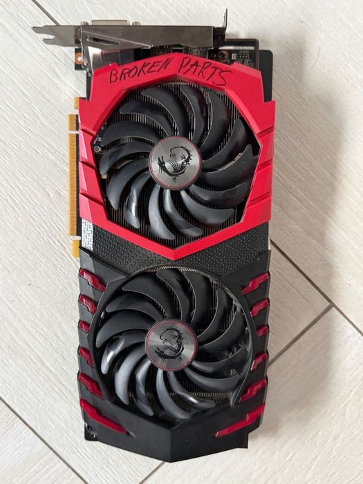 MSI 1060 gaming x6Gb