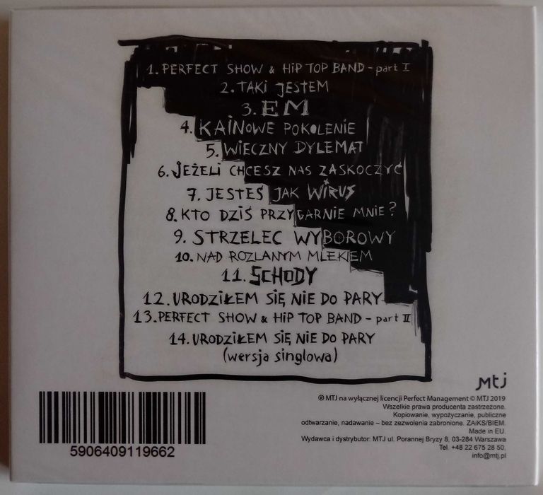perfect/chołdys płyty cd