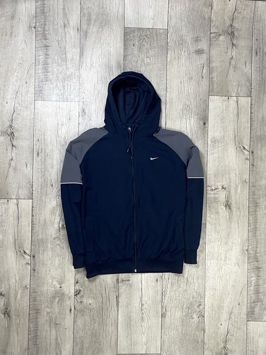 Nike кофта ветровка XL размер спортивная синяя оригинал