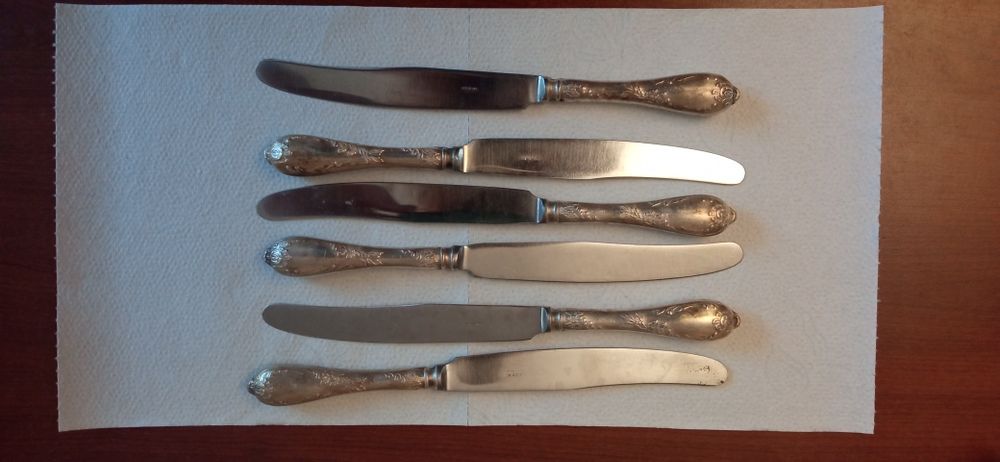 Sztućce posrebrzane